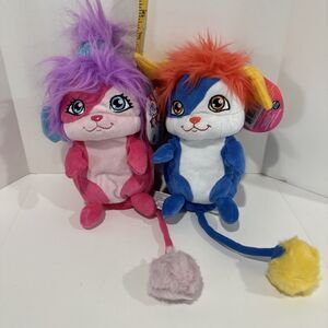 2015 Popples Sunny & Izzy Stuffed Plush Spin Master NWT